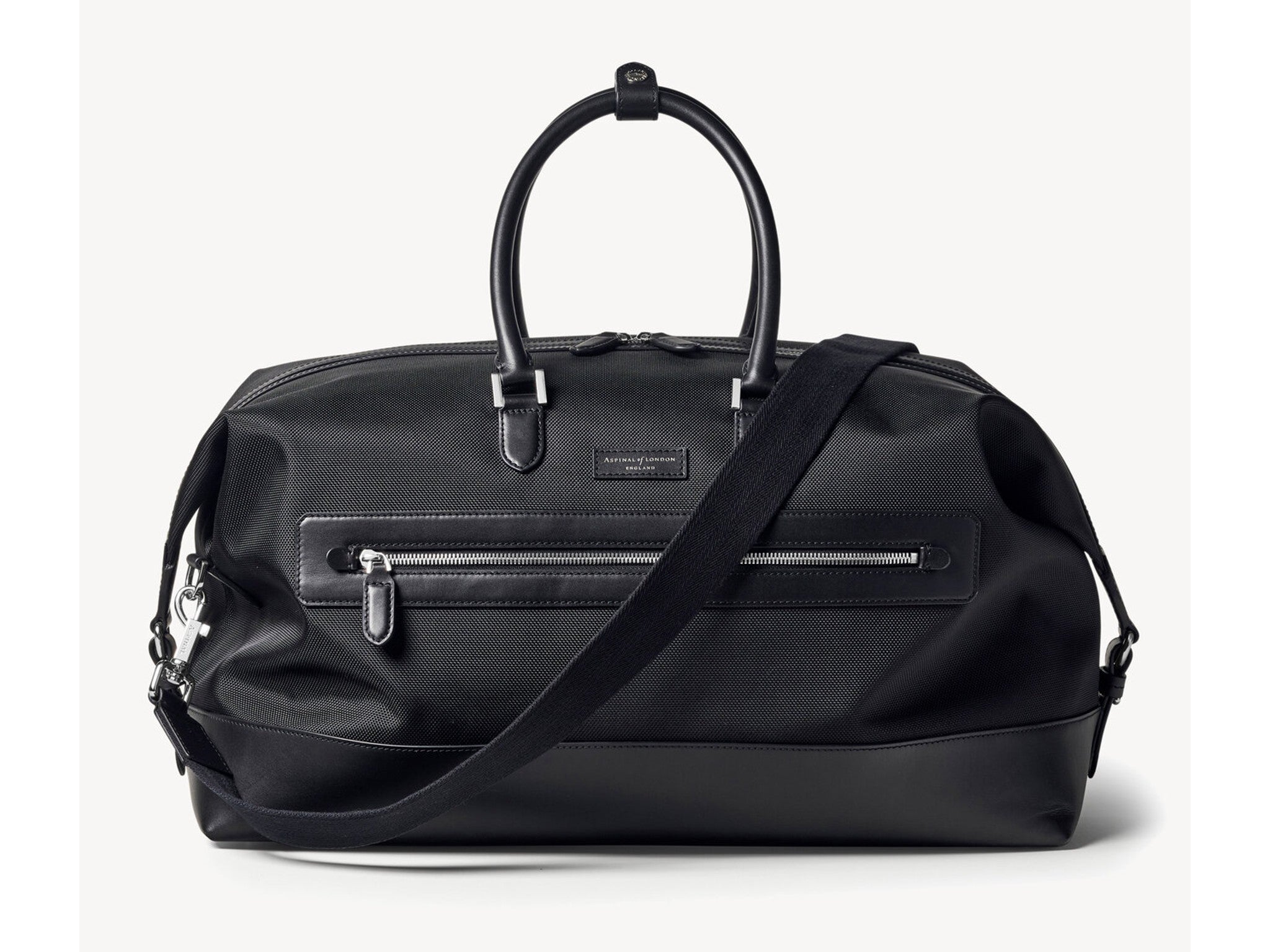 Small leather duffle on sale bag